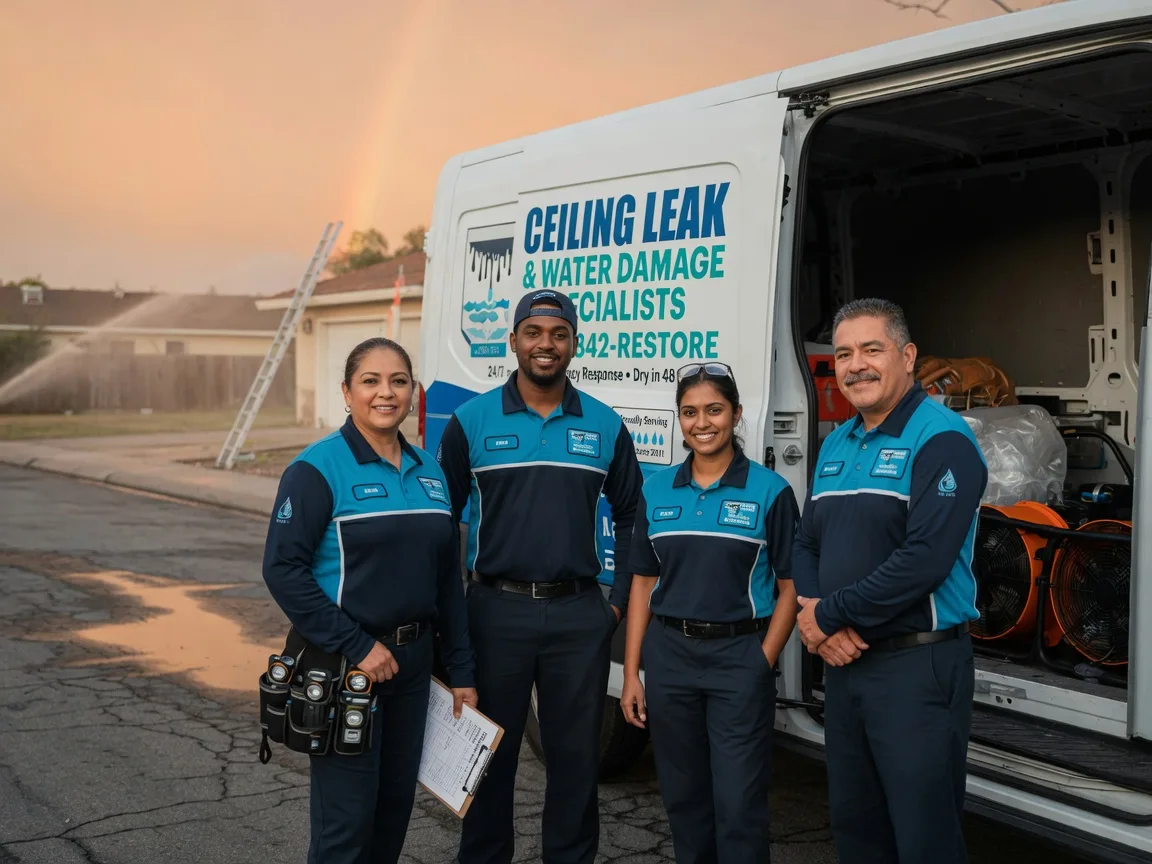 Ceiling Leak Cleanup company in Milnor, ND